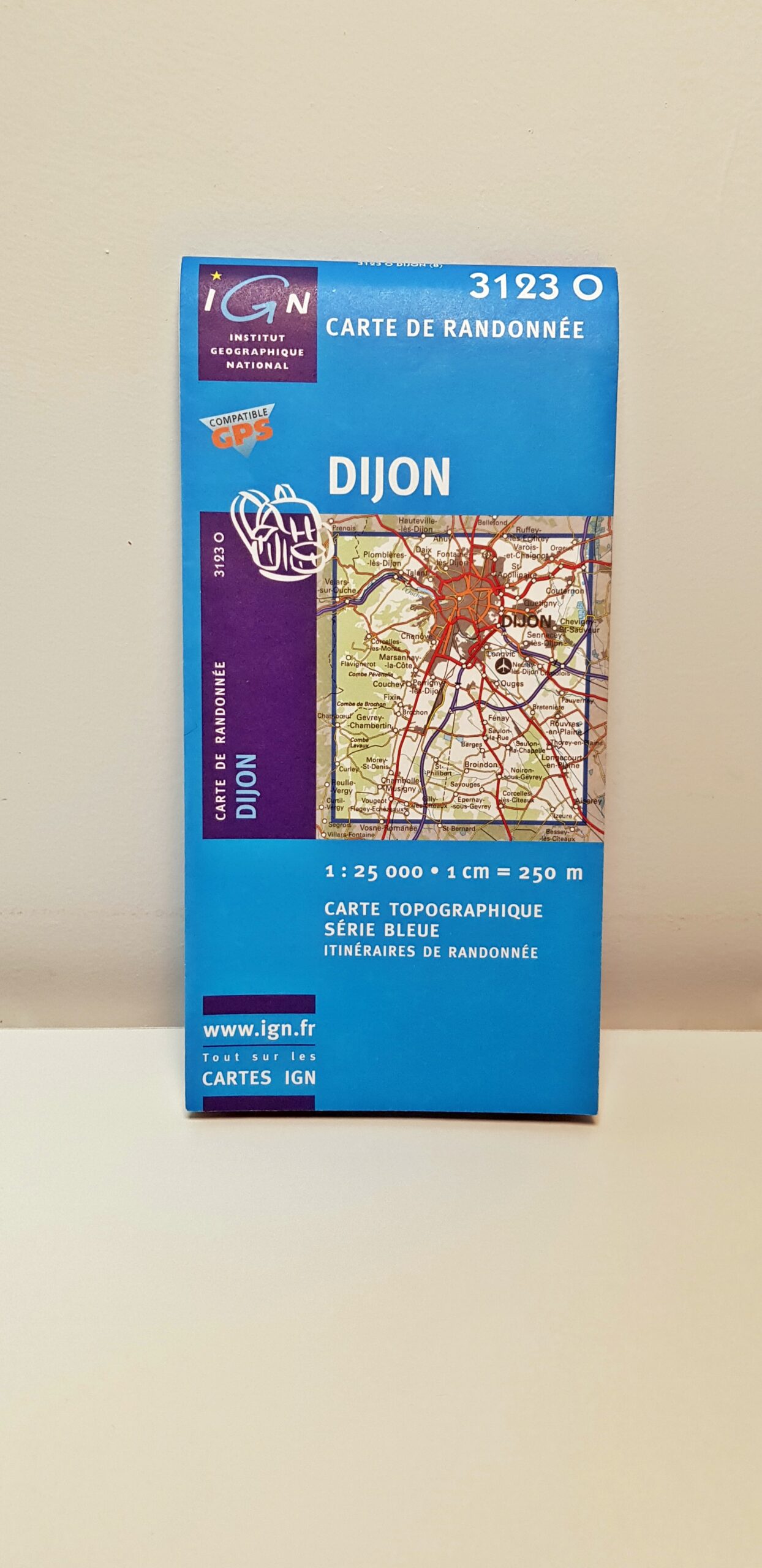 Carte IGN Dijon