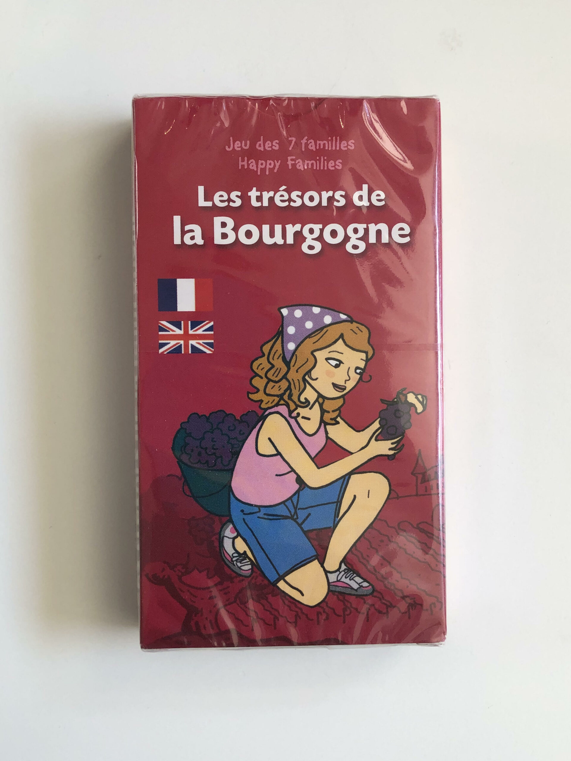 Jeu de carte de 7 familles “Les trésors de la Bourgogne”