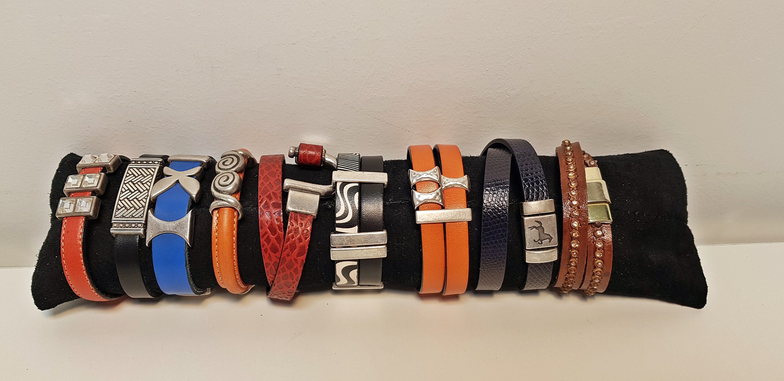 Bracelet en cuir plat