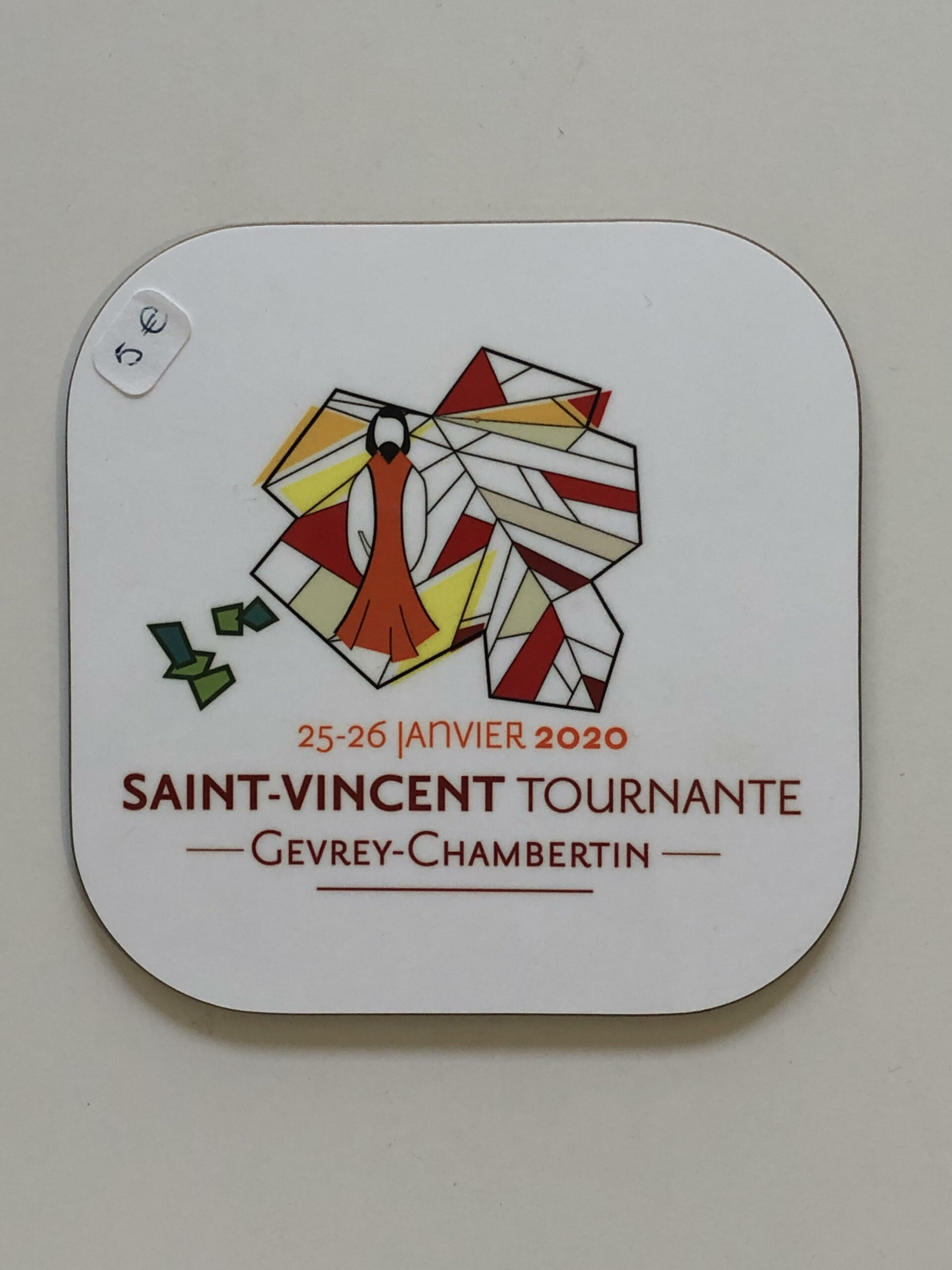 Sous-verre Saint-Vincent Tournante  2020 Gevrey-Chambertin