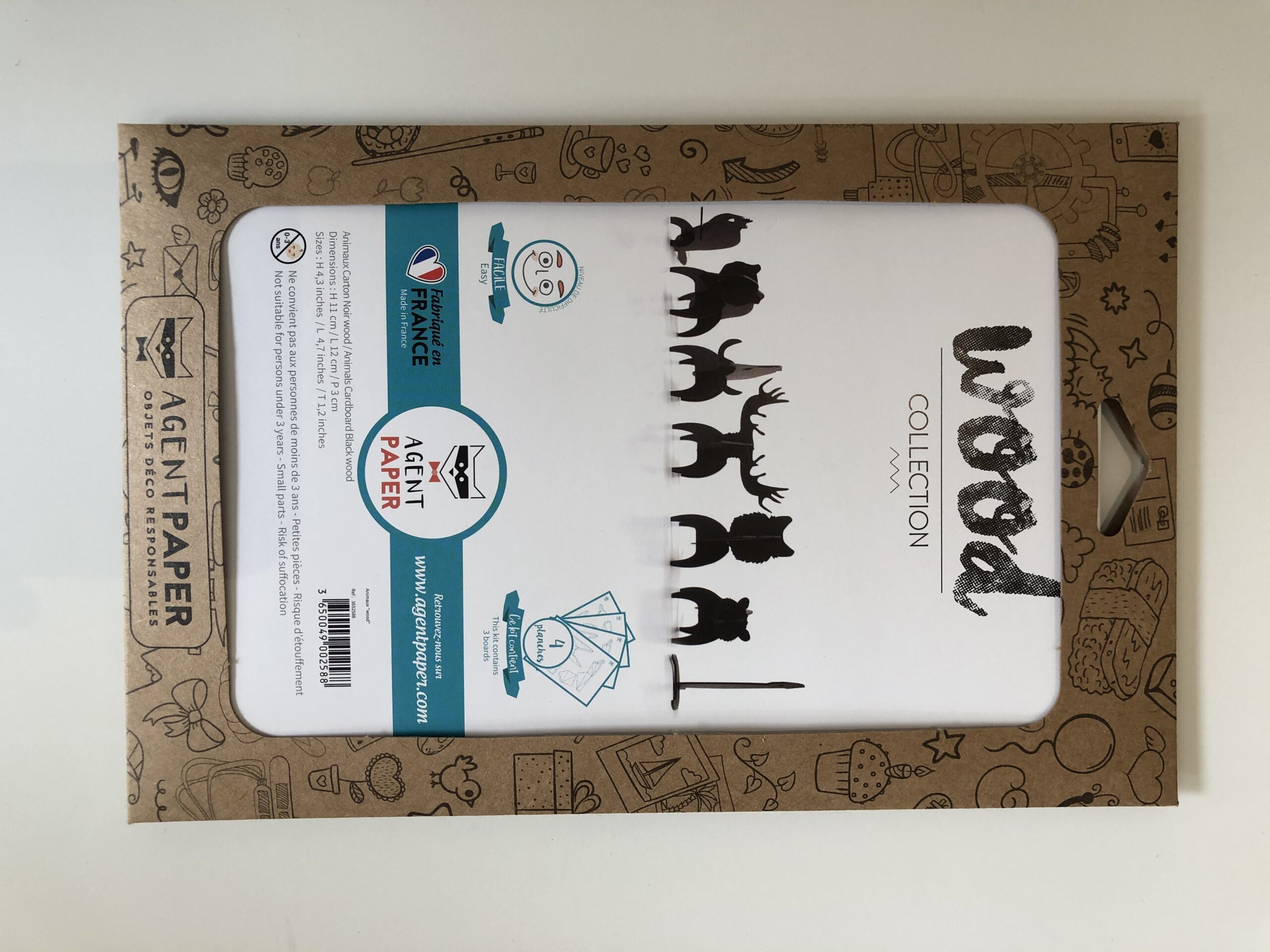 Game to assemble “Wild animals”