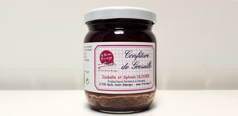 Confiture groseille 250g