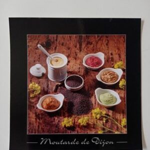 Carte postale - Moutarde