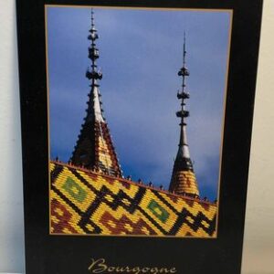 Carte postale - Tuiles vernies de Bourgogne