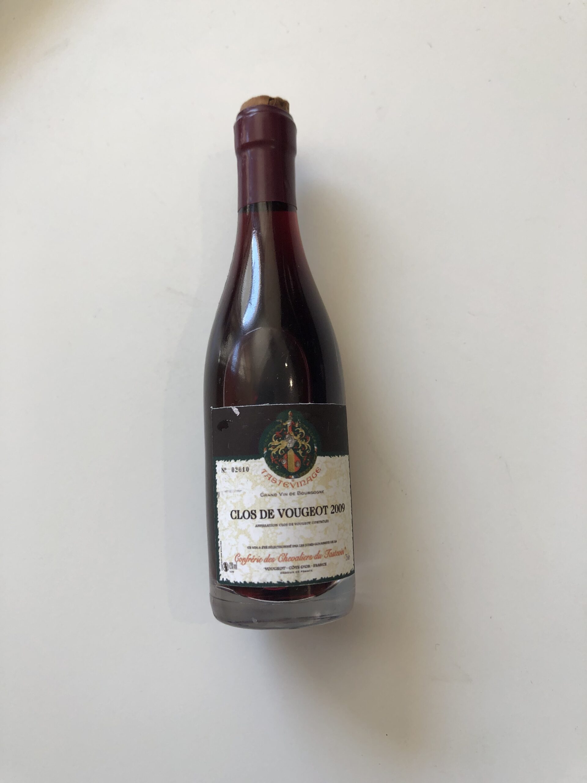 Magnet bouteille  Clos de Vougeot