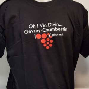 Tee-shirt mixte - "Oh Vin Divin" - Gevrey-Chambertin
