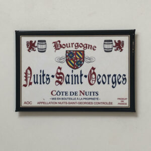 Magnet étiquette de vin - Nuits-Saint-Georges