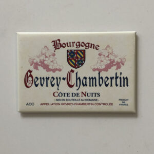 Magnet étiquette de vin - Gevrey-Chambertin