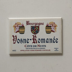 Magnet étiquette de vin - Vosne-Romanée