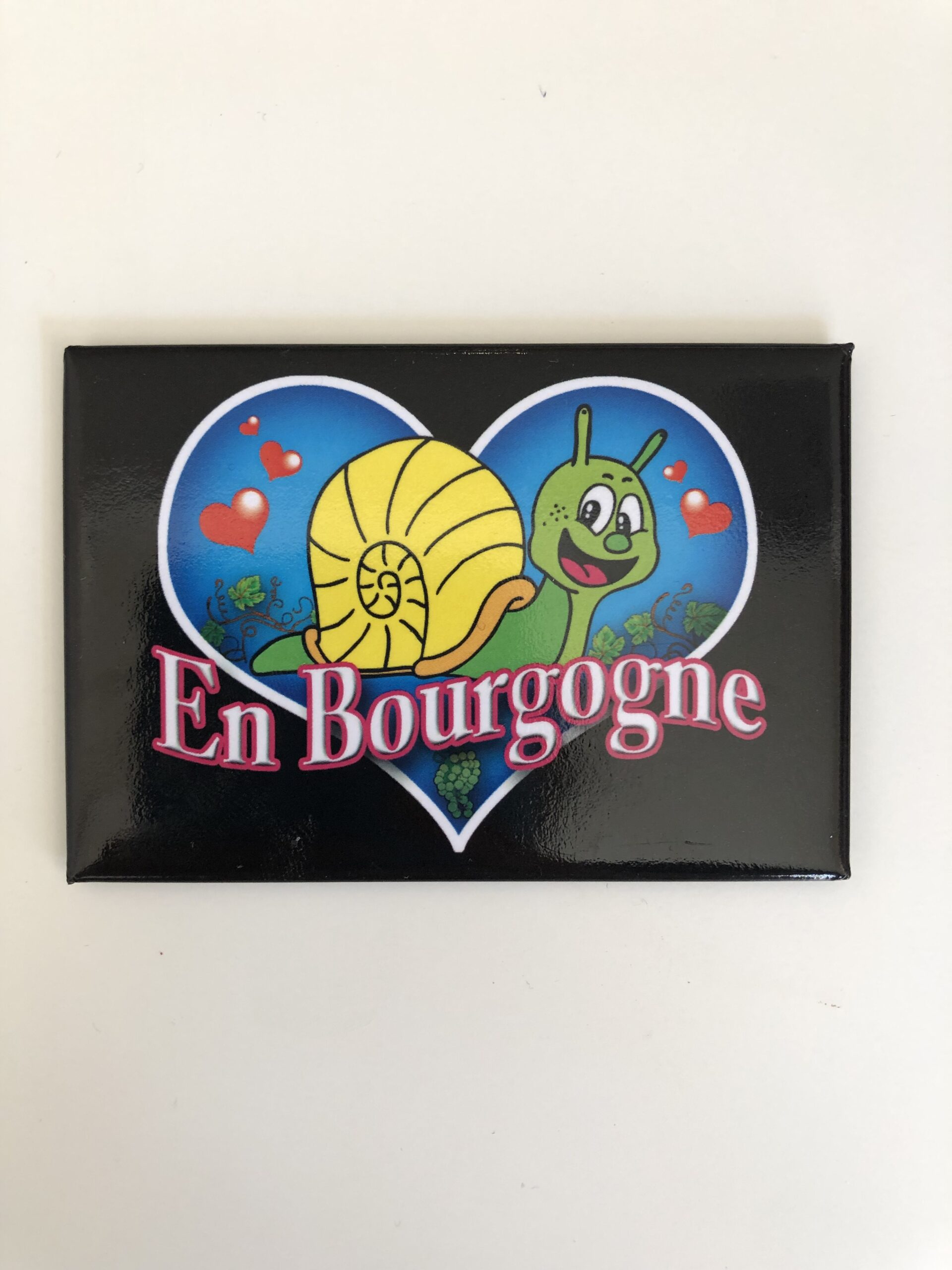Magnet escargot en Bourgogne
