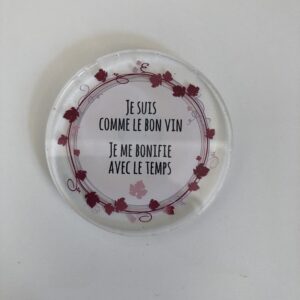 Magnet "Je suis bon comme le vin"