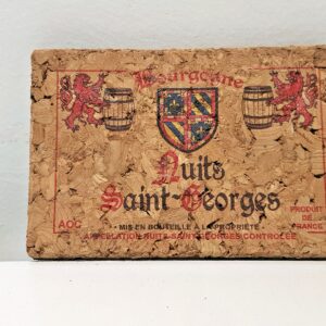 Magnet liège étiquette Nuits-Saint-Georges