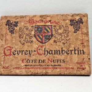 Magnet liège étiquette - Gevrey-Chambertin