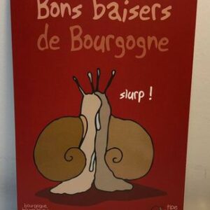 Carte postale "Bons baisers de Bourgogne"