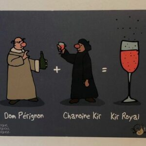 Carte postale "Dom Perignon"