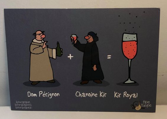Carte postale Dom Perignon
