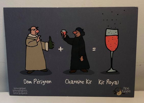 Carte postale « Dom Perignon »