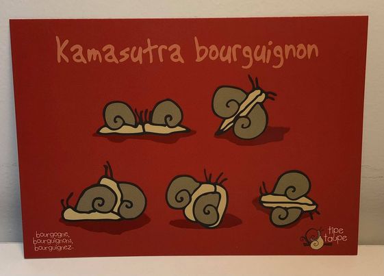 Carte postale Kamasutra Bourguignon