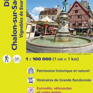 Carte IGN Dijon / Châlon-sur-Saône