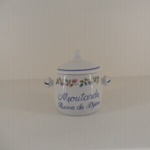 Petit pot de moutarde décoratif - Reine de Dijon