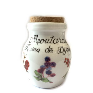 Grand pot de moutarde décoratif - Reine de Dijon