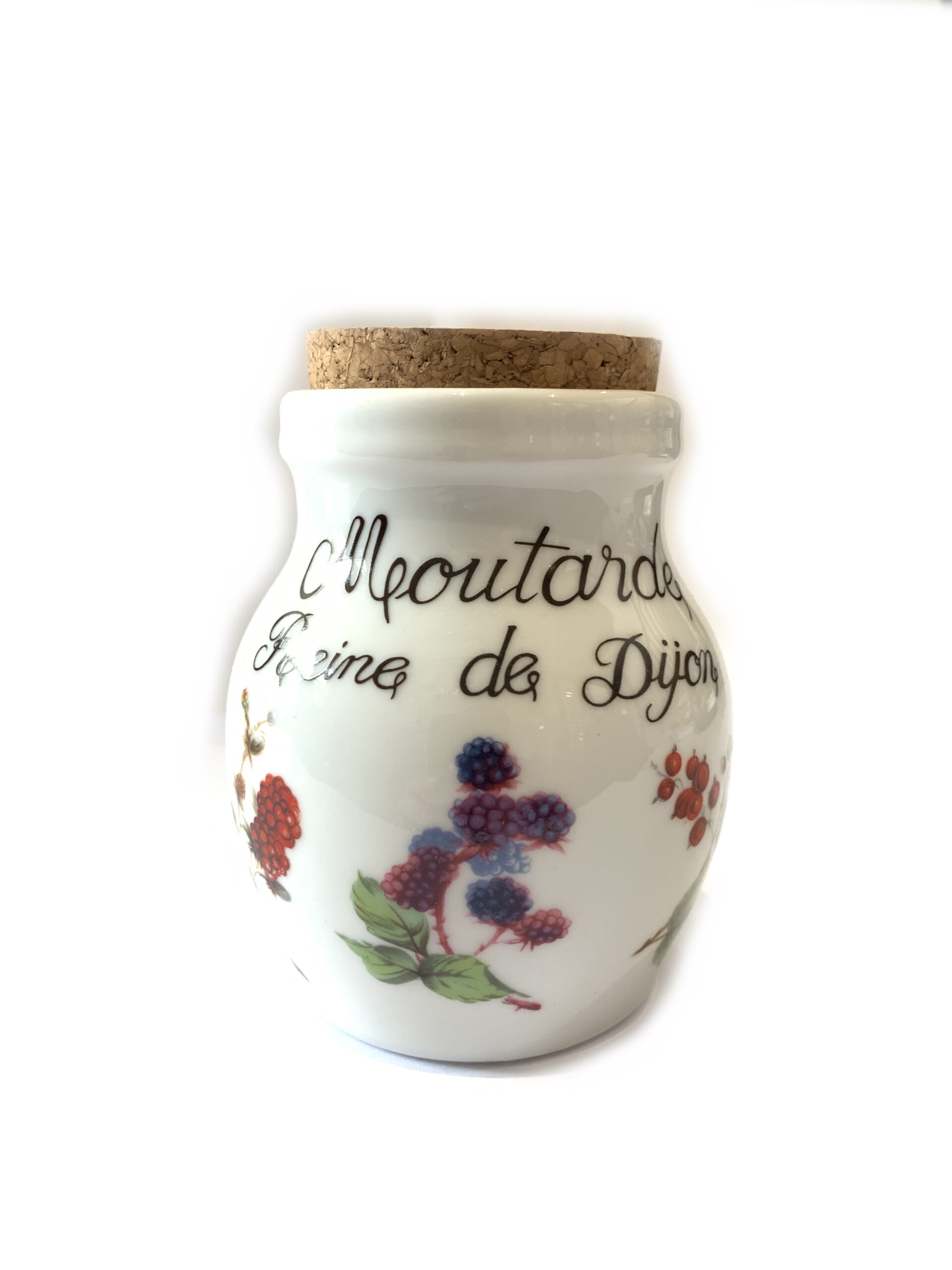 Grand pot de moutarde décoratif – Reine de Dijon