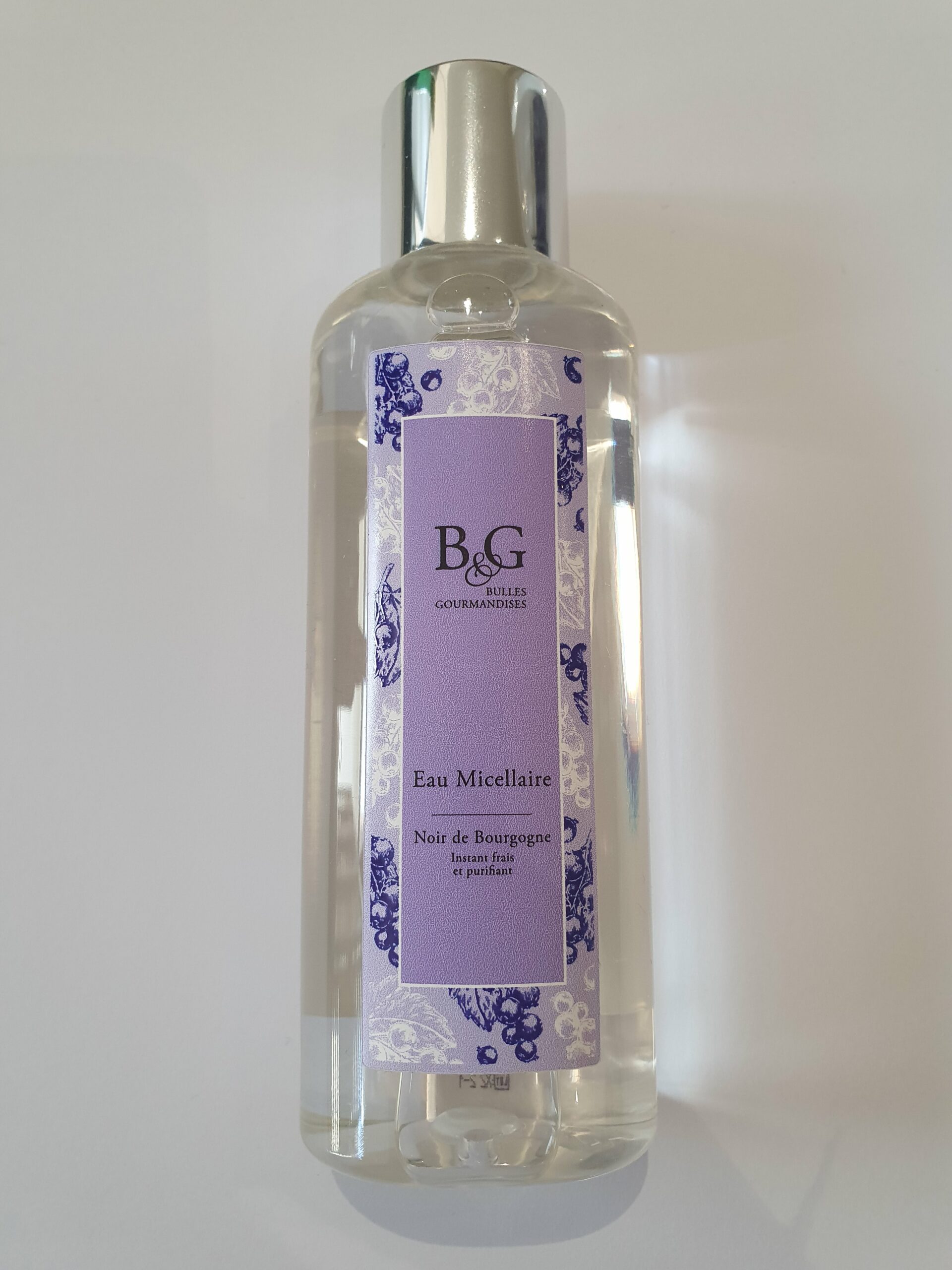 Eau micellaire Noir De Bourgogne – Bulles & Gourmandises