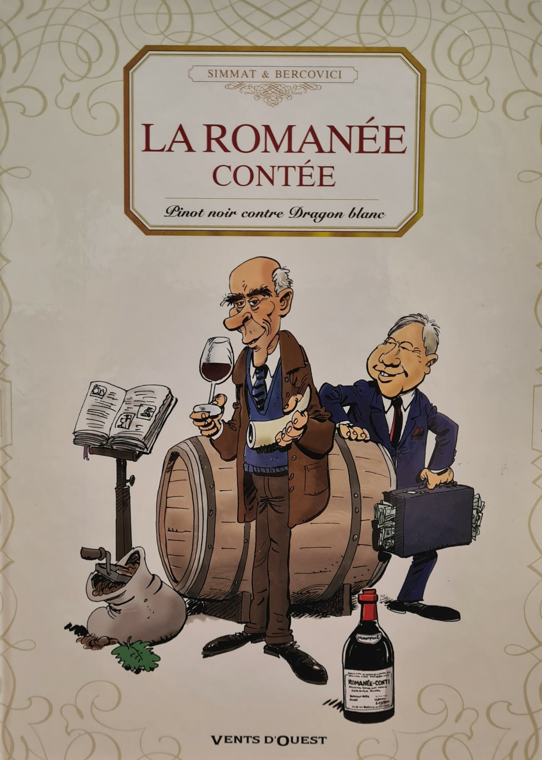 Livre « La Romanée Contée » de Benoist Simmat et Philippe Bercovici