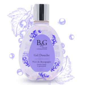 Gel Douche Noir de Bourgogne - Bulles et Gourmandises