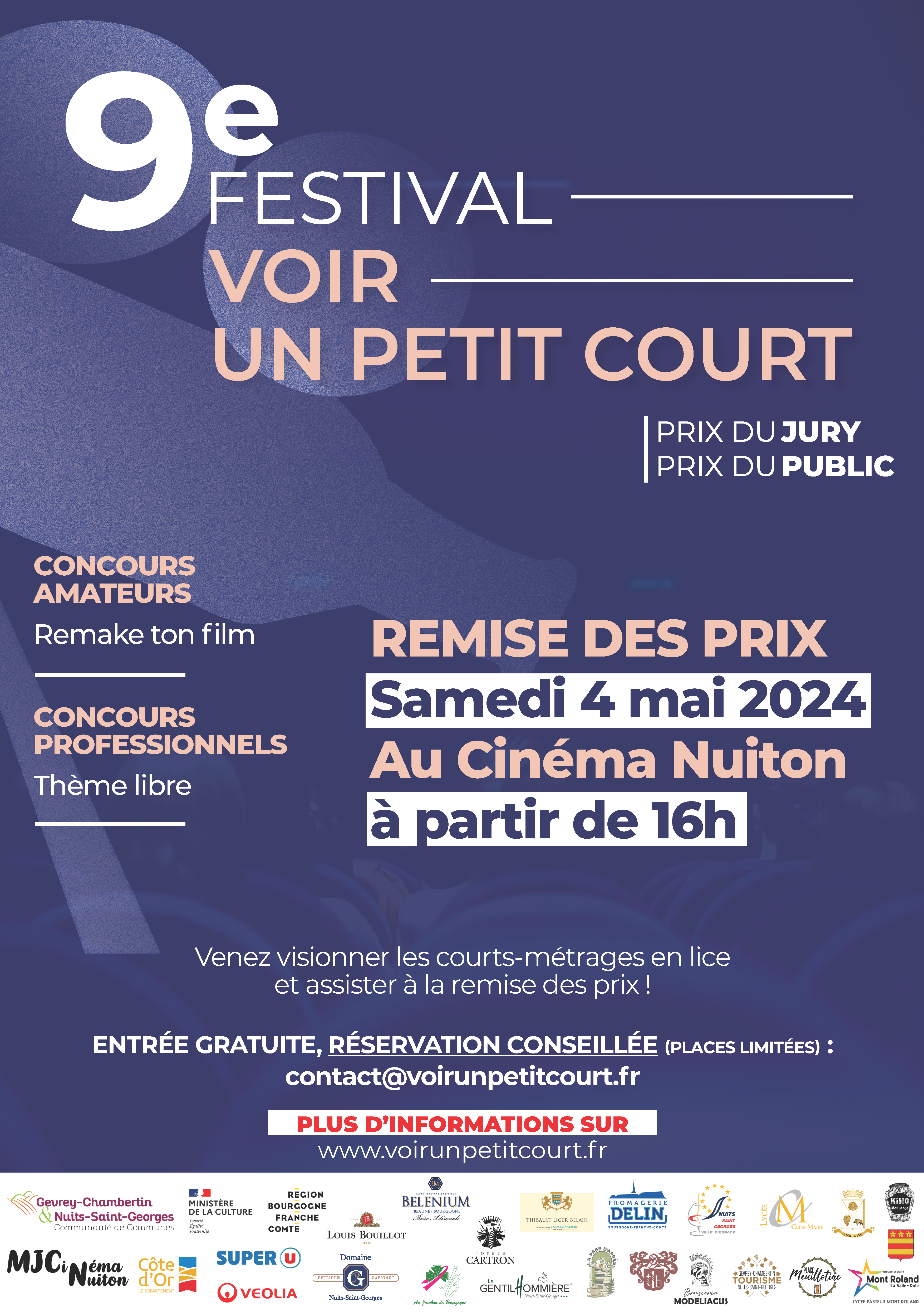Festival Voir un Petit Court Le 4 mai 2024